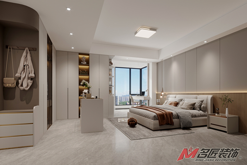 廣州市保利花城現代簡約風格二居室裝修案例
