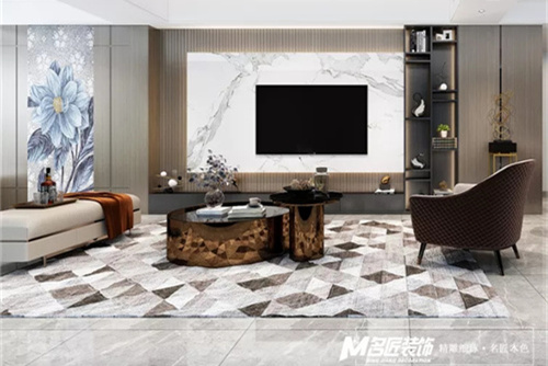 汕頭市半島逸景花園現代簡約風格三居室裝修案例